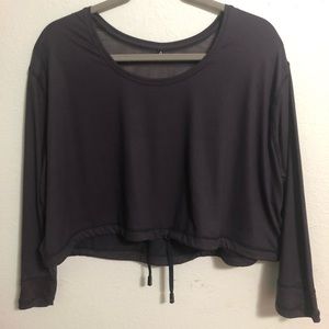 P’tula crop top Molly Freestyle-Espresso small